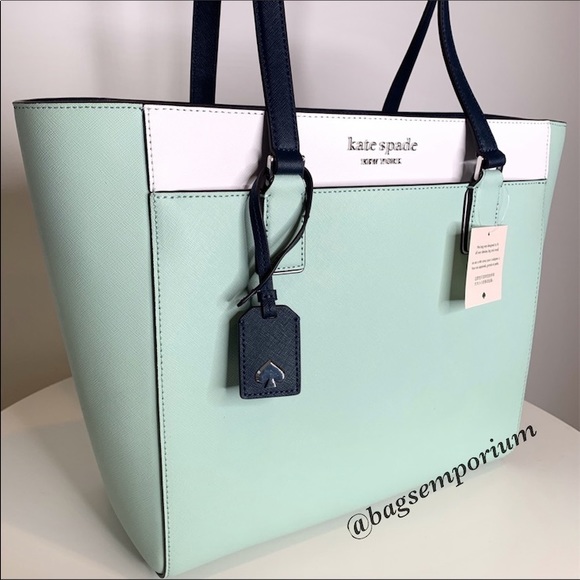 🤍 Kate Spade Large Colorblock Laptop Tote Bag 🤍 - Picture 8 of 15
